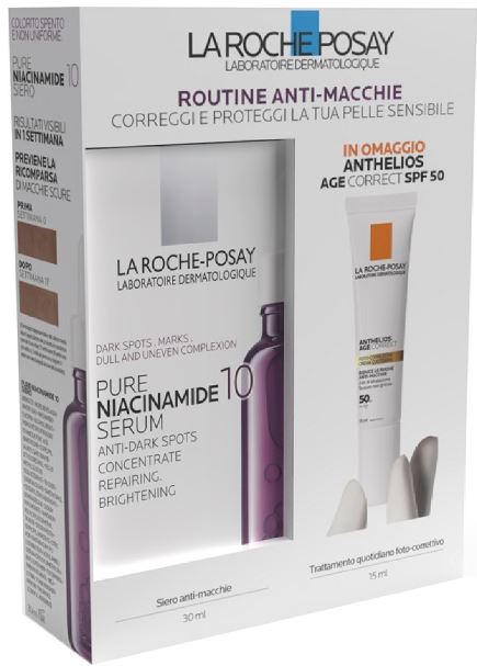 KIT NIACINAMIDE SIERO+AGE15ML - Lovesano