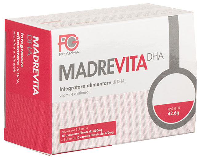 Madrevita Dha 30 Compresse + 30 Capsule - Lovesano