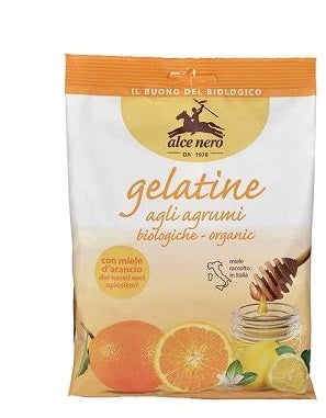 CARAMELLE GELATINE BIO 100G ALCE - Lovesano