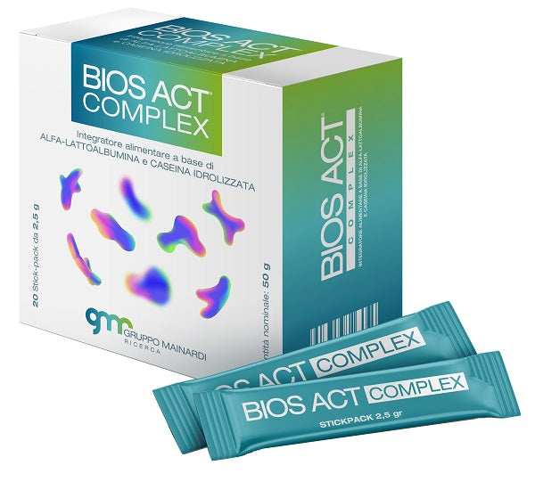 Bios Act Complex 20 Stick Pack 2,5 G Contiene Derivati Del Latte - Lovesano