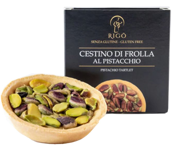 Rigo' Cestino Frolla Pistacchio 60 G - Lovesano