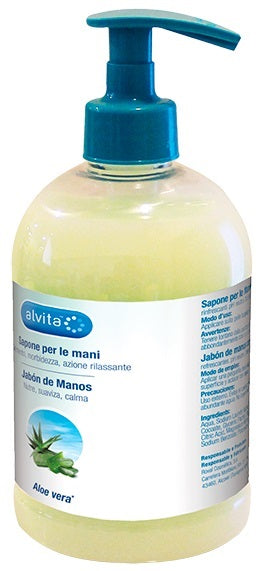 ALVITA SAPONE MANI ALOE VERA - Lovesano