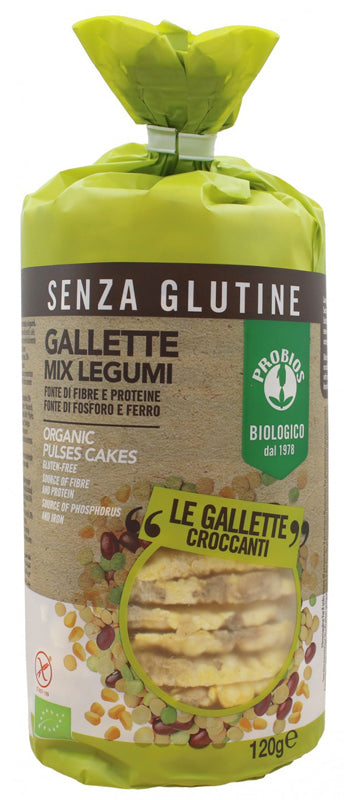 PROBIOS GALLETTE MIX LEGUMI BIO - Lovesano