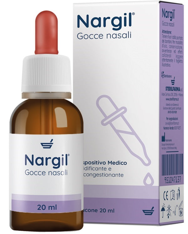 Gocce Nasali Nargil 20 Ml - Lovesano