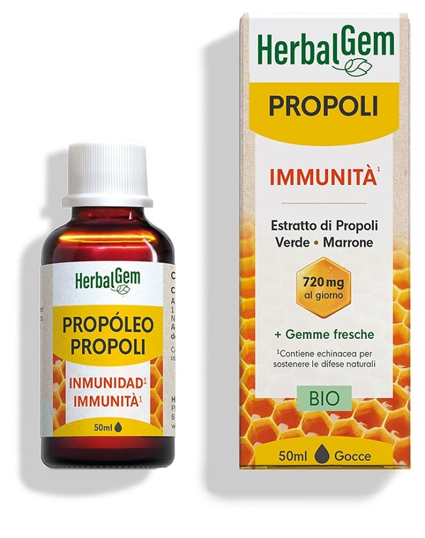 Herbalgem Propoli Gocce Bio 50 Ml