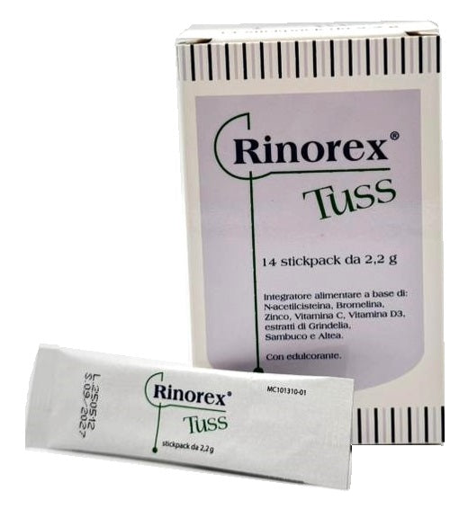 Rinorex Tuss 14 Stickpack Da 2,2 G - Lovesano