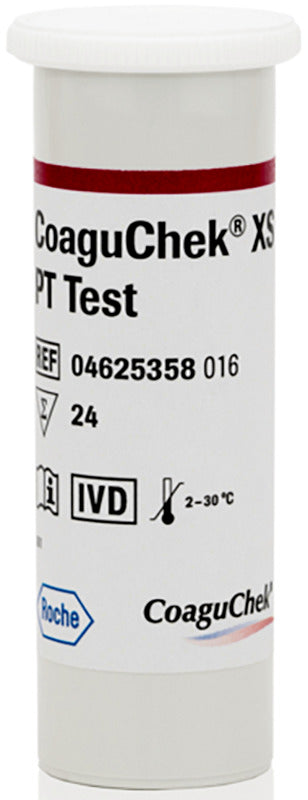 COAGUCHEK XS PT 24 TEST - Lovesano
