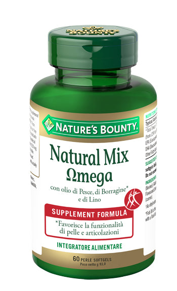 NATURE'S BOUNTY Naturalmente Mix Omega 60 Perle - Lovesano