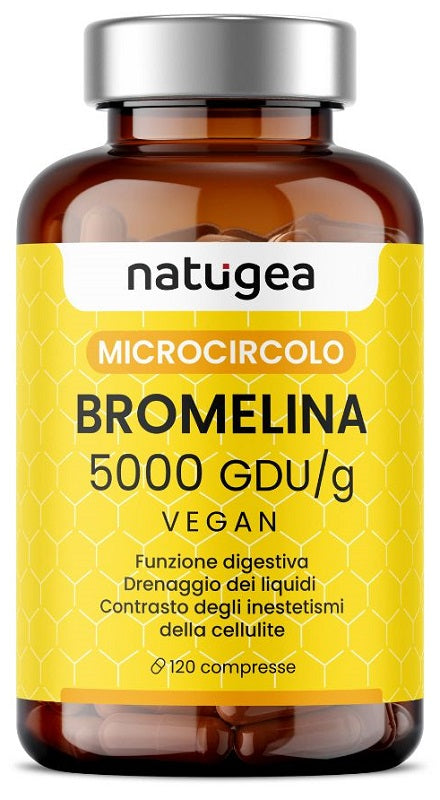 Natugea Bromelina 5000 5000 Gdu/g 120 Compresse - Lovesano
