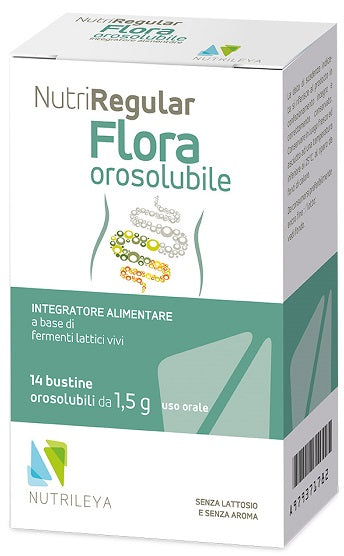 NUTRIREGULAR FLORA 14BUSTE ORO - Lovesano