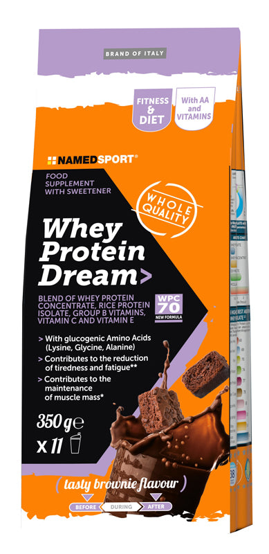 Whey Protein Dream Tasty Brownie 350 G - Lovesano