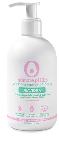 Deavidra Detergente Intimo Fisiologico Ph3,5 300 Ml Senza Profumo