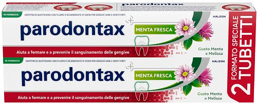 PARODONTAX BIPACK MENTA 2X75ML - Lovesano