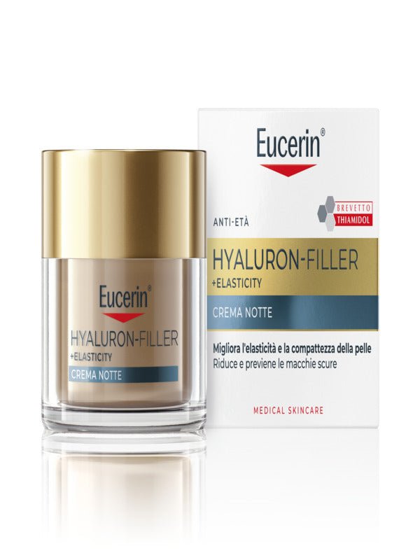 Eucerin Hyaluron Filler+ Elasticity Crema Notte 50 Ml