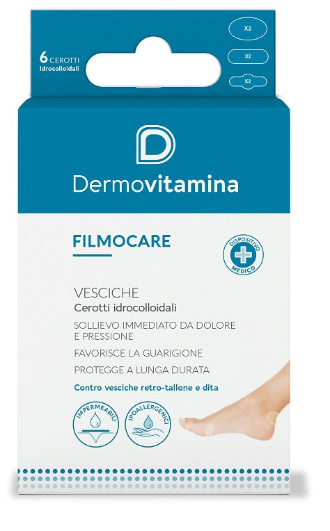 Cerotto Vesciche Dermovitamina Filmocare 6 Pezzi - Lovesano