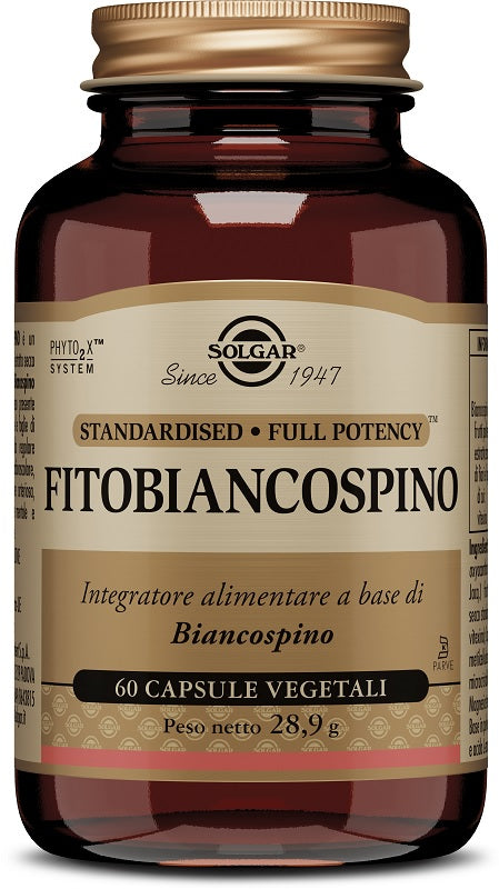 SOLGAR FITOBIANCOSPINO 60CPS VEG - Lovesano
