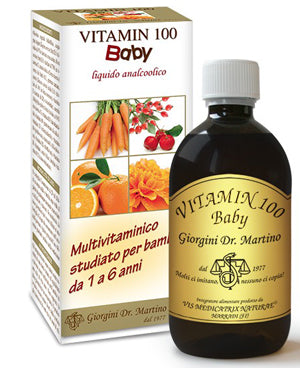 Vitamin 100 Baby Liquido Analcolico 500 Ml - Lovesano