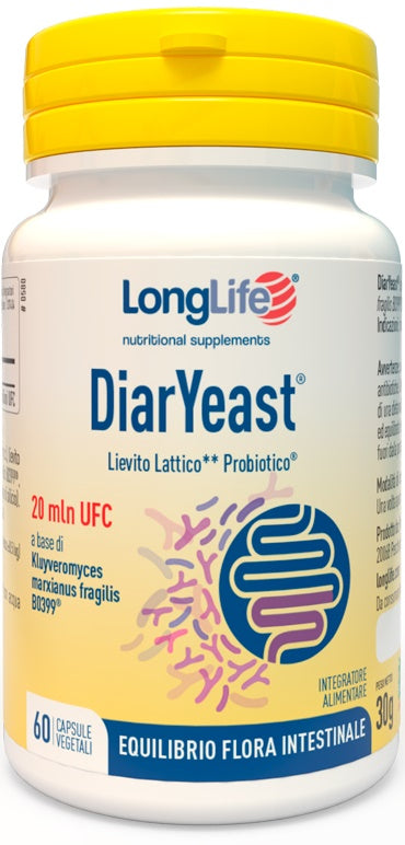 LONGLIFE DIARYEAST 60CPS VEG - Lovesano