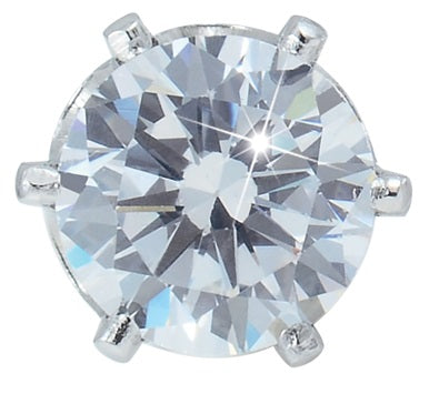 TIFFANY ZIRCONE 5MM CRISTALLO - Lovesano