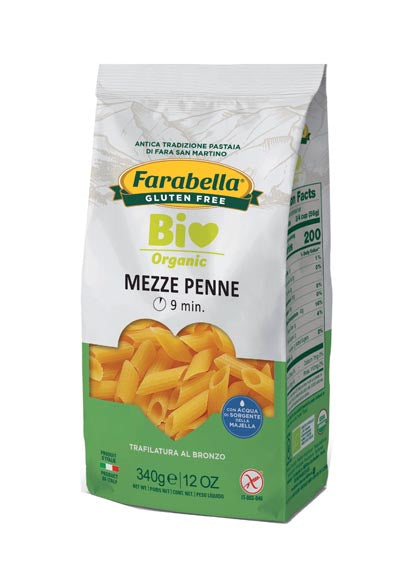 FARABELLA BIO Pasta Mezze Penne M/R - Lovesano
