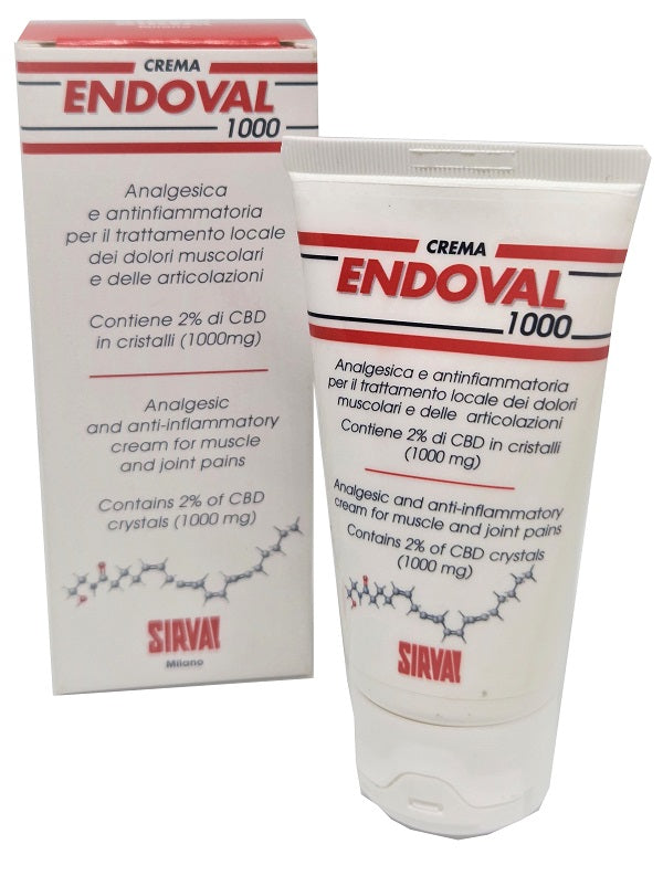 ENDOVAL 1000 Crema 2% CBD 50g - Lovesano