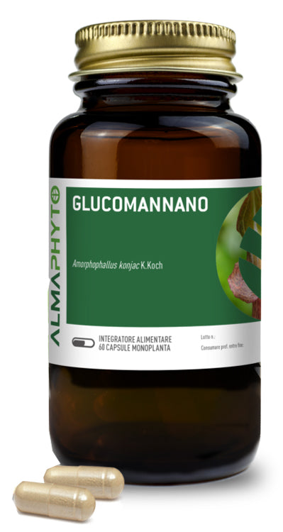 GLUCOMANNANO 60 Cps 600mg ALM - Lovesano