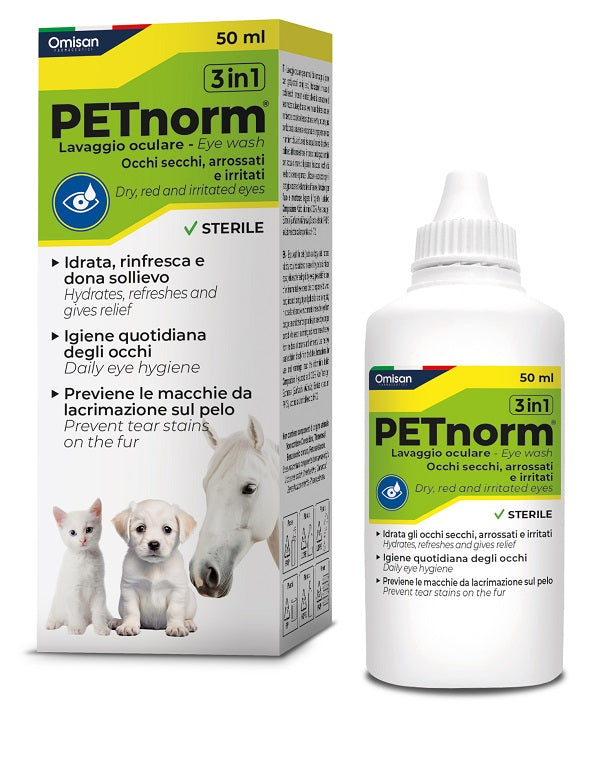 Petnorm Lavaggio Oculare 50 Ml - Lovesano