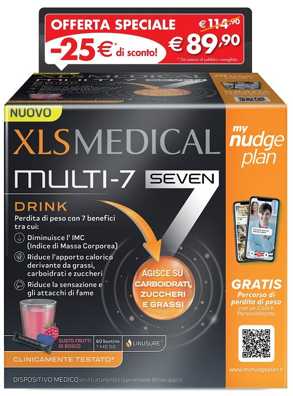 XLS MEDICAL MULTI 7 60STICK TP - Lovesano