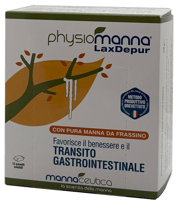 Physiomanna Laxdepur Mannite Dufour 12 Panetti Solubili Da 10 G - Lovesano