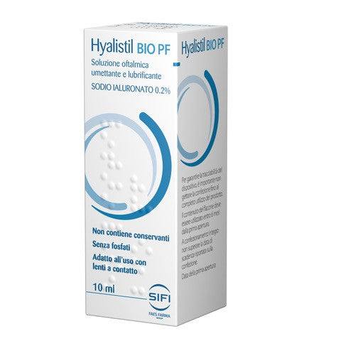 Soluzione Oftalmica Hyalistil Bio 0,2% Pf 10 Ml
