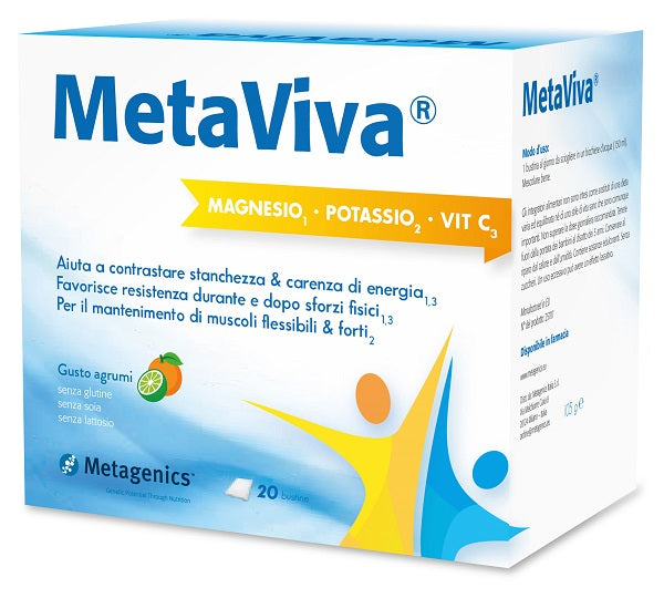 METAVIVA MG/K/VIT C 20BUST - Lovesano