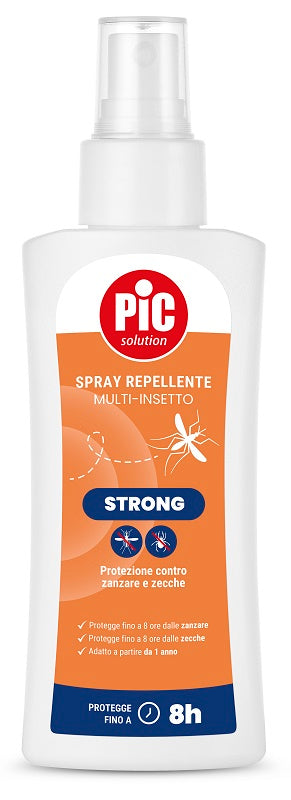 Pic Solution Spray Repellente Multi-insetto Strong 100 Ml - Lovesano