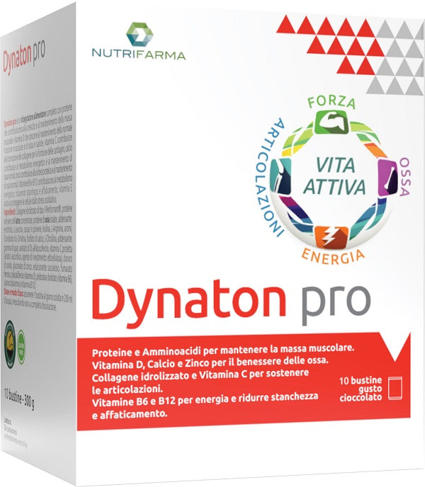 Nutrifarma Dynaton Pro 10 Bustine Gusto Cioccolato - Lovesano
