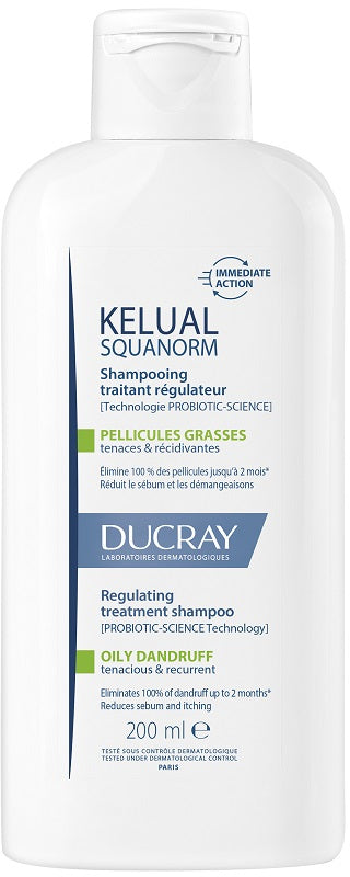 Kelual Squanorm Shampoo Anti Forfora Grassa 200 Ml - Lovesano