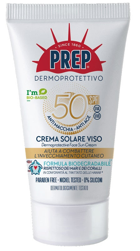 PREP CREMA SOLARE VISO 50 ECO - Lovesano