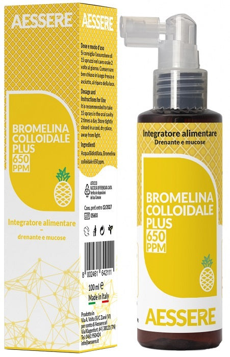 Bromelina Colloidale Plus Spray 650 Ppm 100 Ml - Lovesano