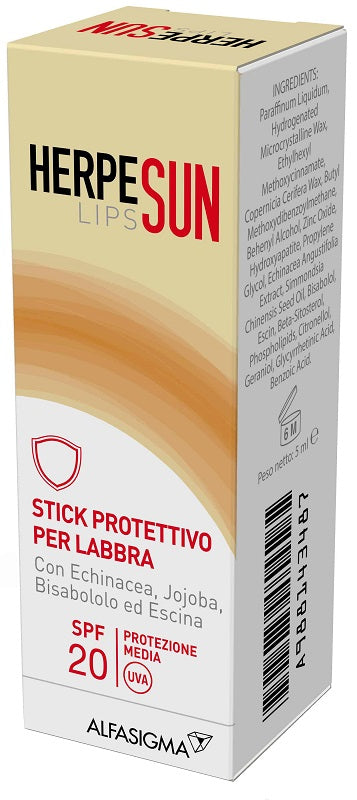 HERPESUN LIP STICK LABBRA 5ML - Lovesano