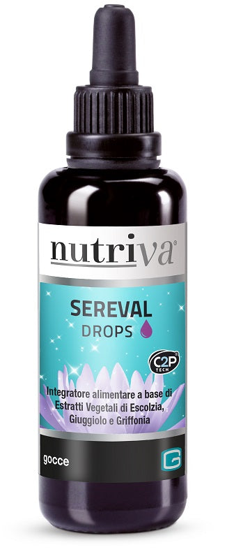 Nutriva Sereval Drops 50 Ml Gusto Mela - Lovesano