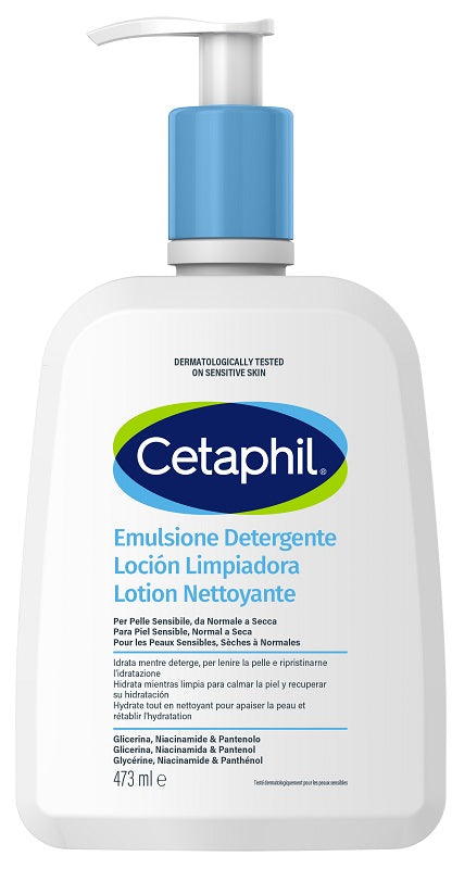 Cetaphil Emulsione Detergente 473 Ml - Lovesano