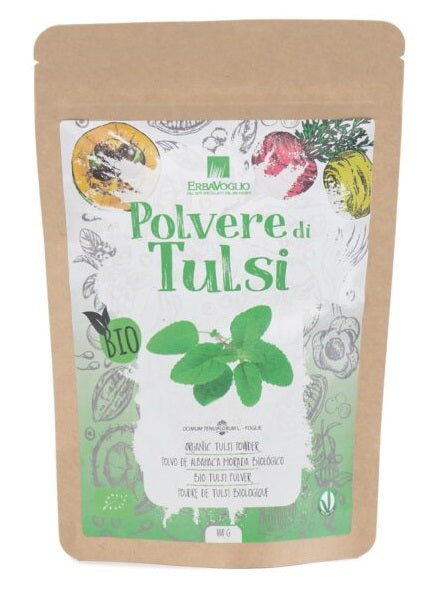 Tulsi Polvere Bio 100 G - Lovesano