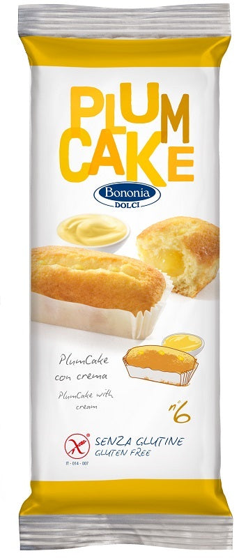 BONONIA Plumcake S/G Crema 6x45g - Lovesano
