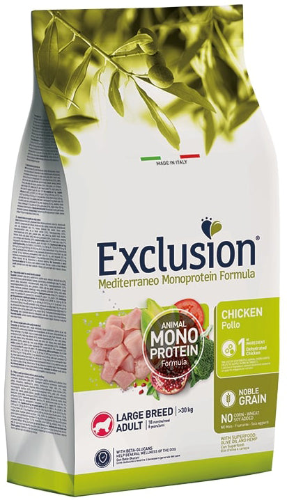 V EXCLUSION M ADULT CHICK L 12KG - Lovesano