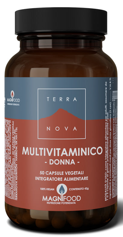 Terranova Multivitaminico Donna 50 Capsule - Lovesano