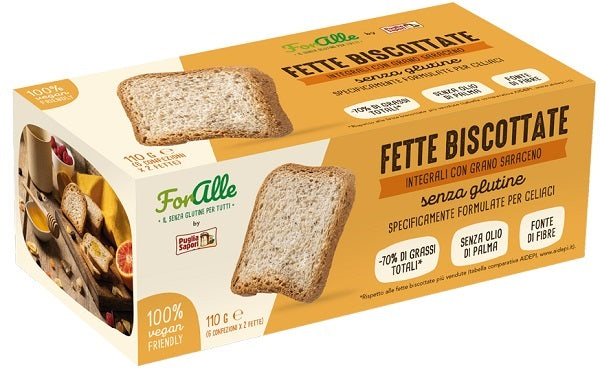 FORALLE Fette Biscottate Integr.110g - Lovesano