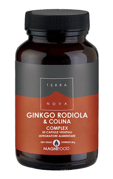 GINKGO RODIOLA COLINA 50CPS VE - Lovesano