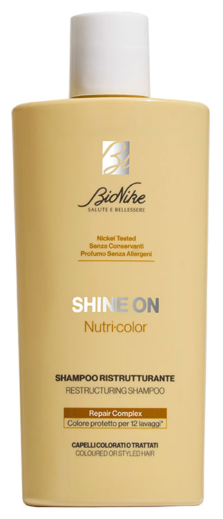Bionike Shine On Nutri-color Shampoo Ristrutturante 200 Ml - Lovesano