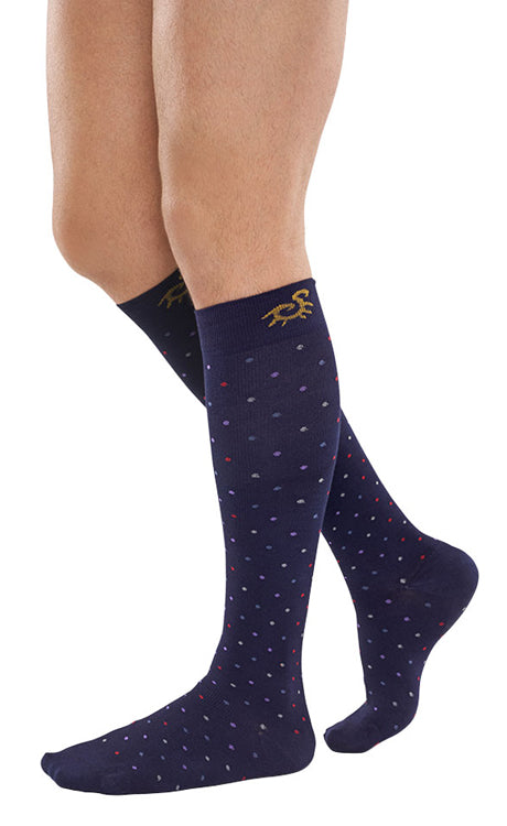 SOCKS FY Bamboo Pois 1-S Blu - Lovesano