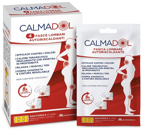 Fascia Lombare Calmadol 4 Pezzi - Lovesano