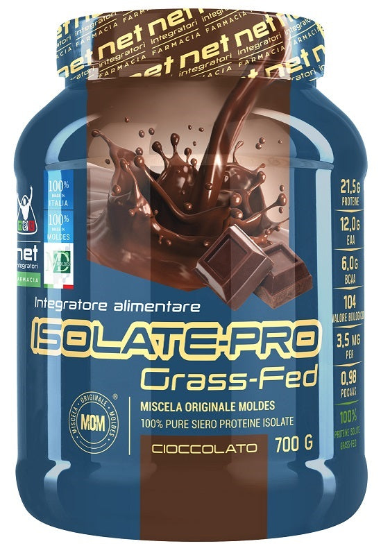 Net Integratori Farmacia Isolate Pro Grass Fed Cioccolato 700 G - Lovesano