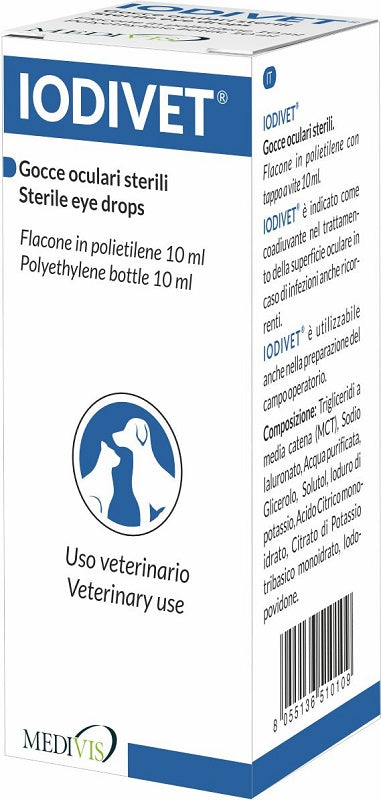 Iodivet Soluzione Oftalmica 10 Ml - Lovesano